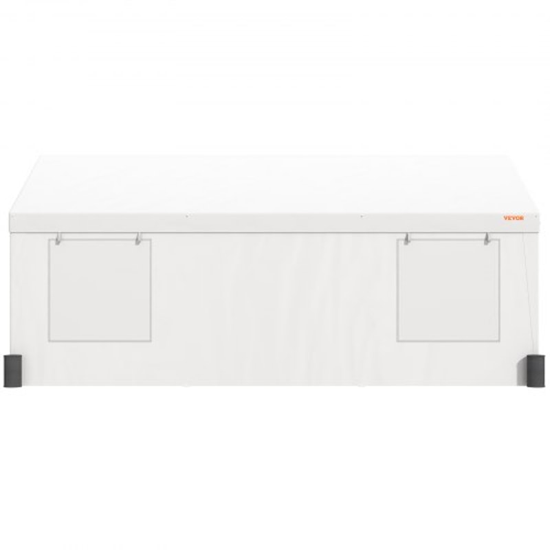 Heavy Duty Carport Canopy With Removable Walls Ventilated Windows 8