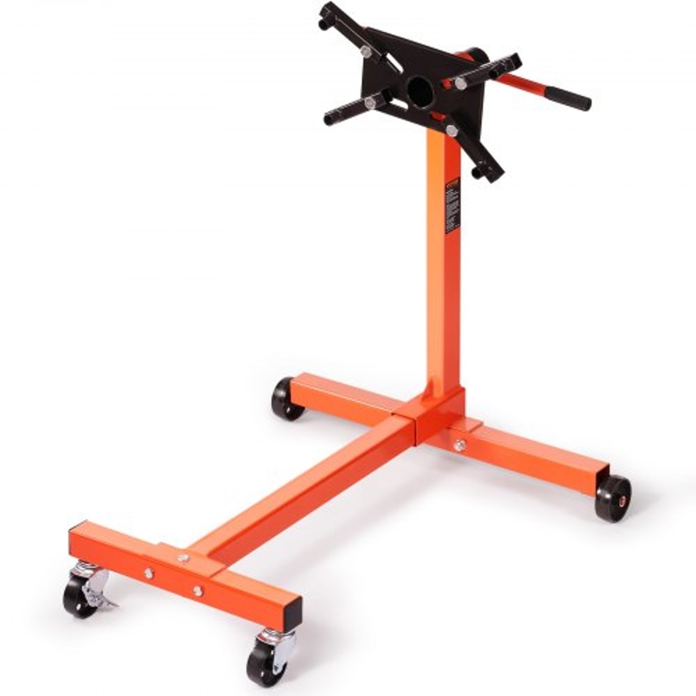 Engine Stand with Rotating Head & Heavy Duty Steel Frame for Auto Repair