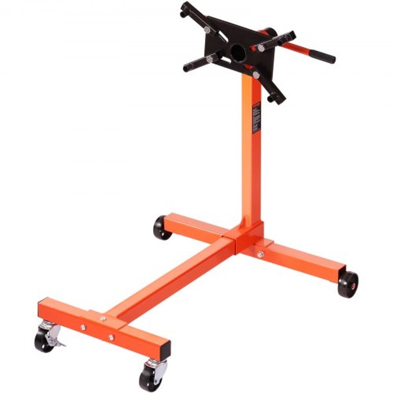 Engine Stand with Rotating Head & Heavy Duty Steel Frame for Auto Repair