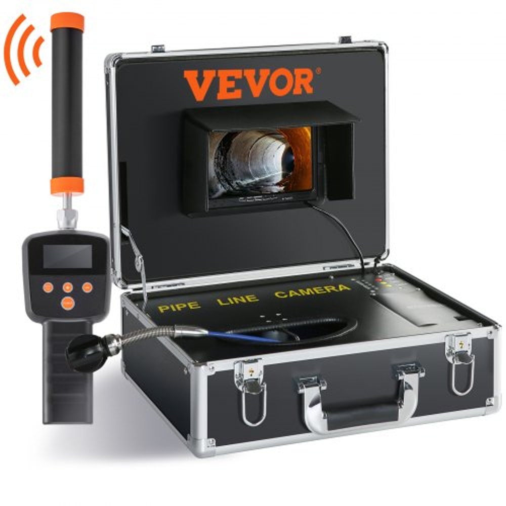 Sewer Camera Locator Drain Inspection Camera With DVR And Screen 9