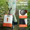 Battery Powered Backpack Sprayer With Cart Adjustable Pressure PSI Nozzles Dual Wands 4