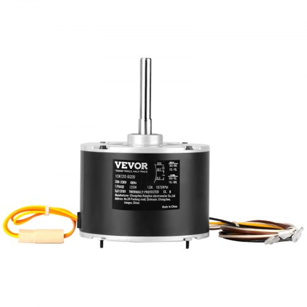 Heavy Duty Condenser Fan Motor OEM Replacement With Reversible Rotation 10