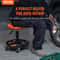 Adjustable Rolling Mechanic Stool With Tool Tray High Lb Capacity Garage Creeper Seat 1