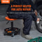 Adjustable Rolling Mechanic Stool With Tool Tray High Lb Capacity Garage Creeper Seat 1