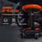 Adjustable Rolling Mechanic Stool With Tool Tray High Lb Capacity Garage Creeper Seat 4