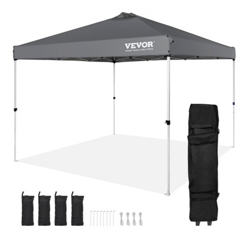 Heavy Duty Pop Up Canopy Tent Waterproof UV Protection With Roller Bag And Sandbags 0