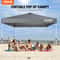 Heavy Duty Pop Up Canopy Tent Waterproof UV Protection With Roller Bag And Sandbags 1
