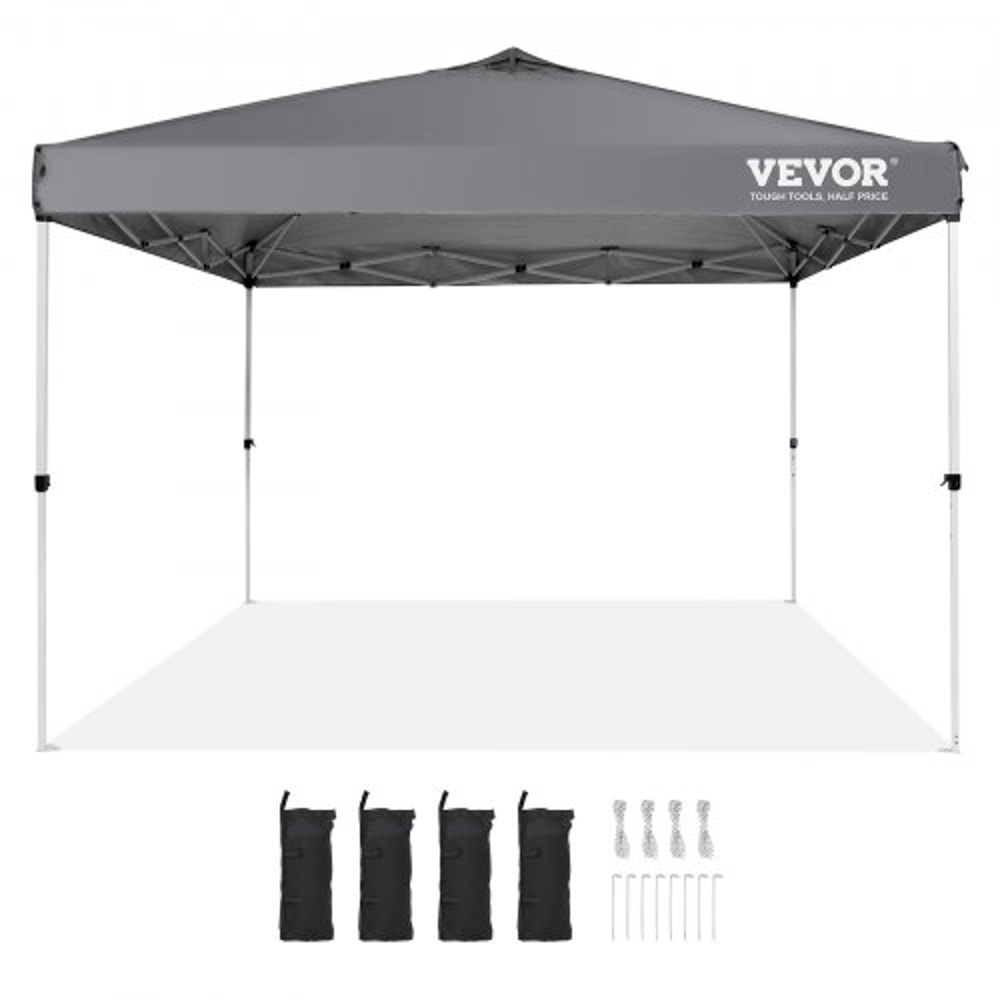 Heavy Duty Pop Up Canopy Tent Waterproof UV Protection With Roller Bag And Sandbags 7