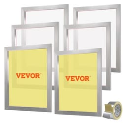 premium aluminum screen printing kit frame set with mesh for t-shirt & diy printing