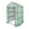 WalkIn Portable Greenhouse With Shelves Heavy Duty Steel Frame UV PE Cover For Outdoor Gardening 7