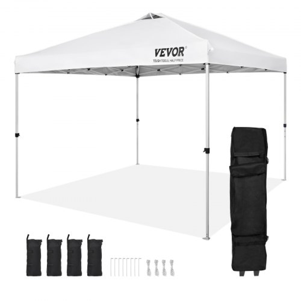 Portable Pop Up Canopy Tent With Roller Bag Waterproof UV Protection Outdoor Shelter 0