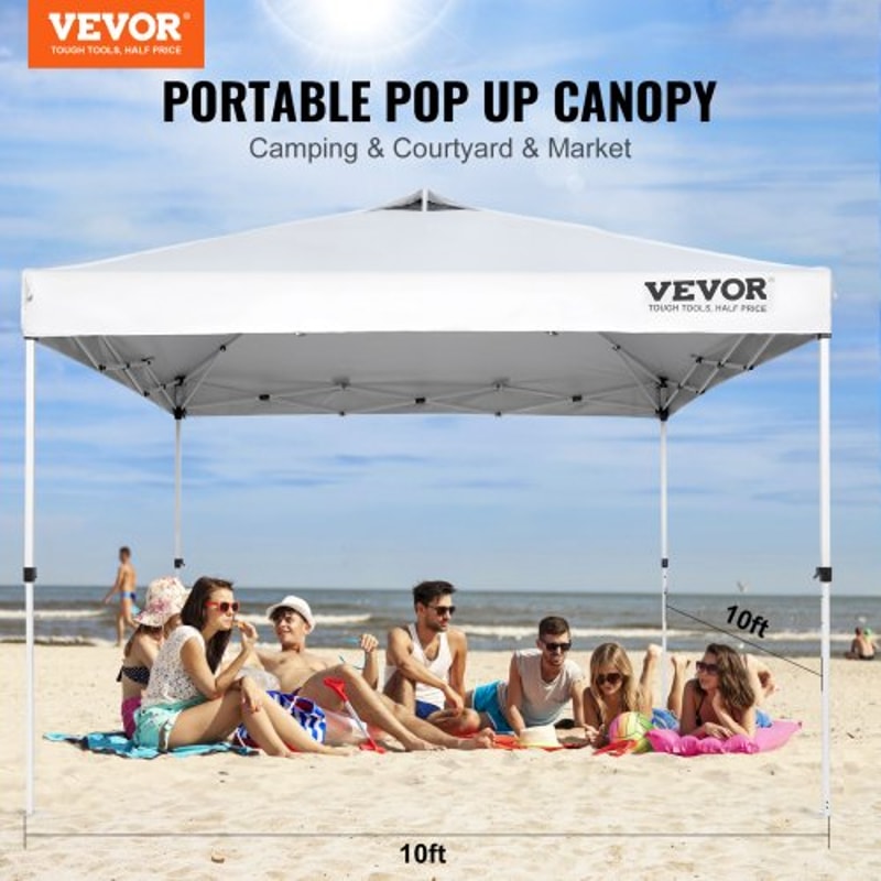 Portable Pop Up Canopy Tent With Roller Bag Waterproof UV Protection Outdoor Shelter 1