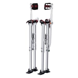 adjustable drywall stilts aluminum work stilts with knee pads & non slip base