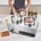 Commercial Electric Soup Warmer Pot Stainless Steel Bain Marie Food Station 7