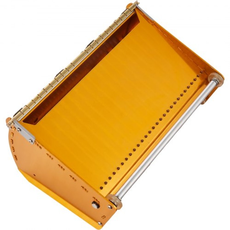 Drywall Flat Box Quick Clean Aluminum Mud Box With Stainless Steel Blades 8