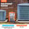 1HP Dual Cylinder Refrigerant Recovery Machine Portable HVAC AC Recovery System 1