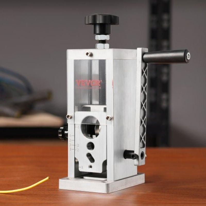 Heavy Duty Manual Wire Stripping Machine With Drill Option Aluminum Copper Wire Stripper 6