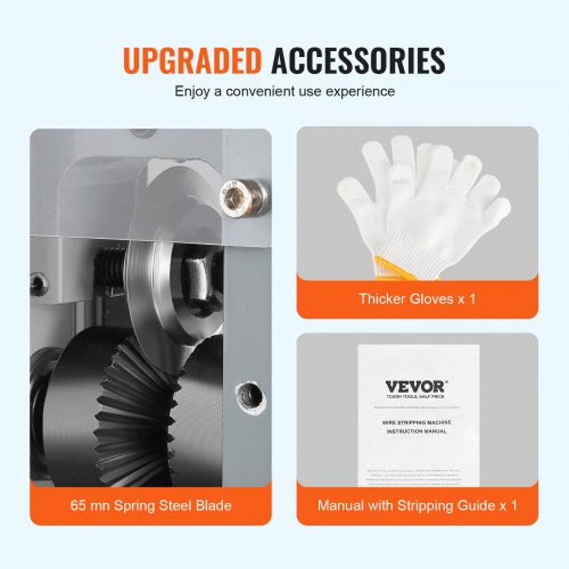 Automatic Wire Stripping Machine Electric Cable Stripper High Speed Copper Recycling Tool 5