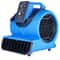 High Velocity CFM Floor Blower Fan With Timer And Angles Portable Carpet Dryer 9