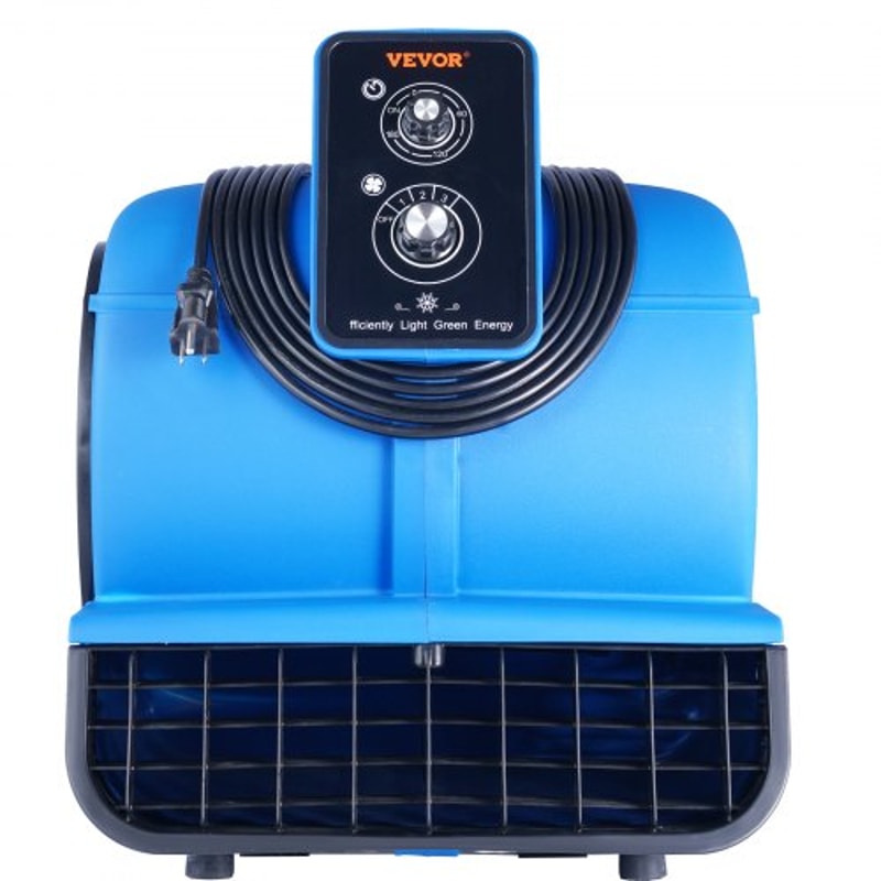 High Velocity CFM Floor Blower Fan With Timer And Angles Portable Carpet Dryer 7