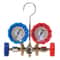AC Manifold Gauge Set With Hoses For Refrigerant Charging 9