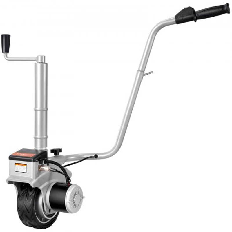 Electric Trailer Dolly with Motor & Adjustable Jockey Wheel for Easy Trailer Moving