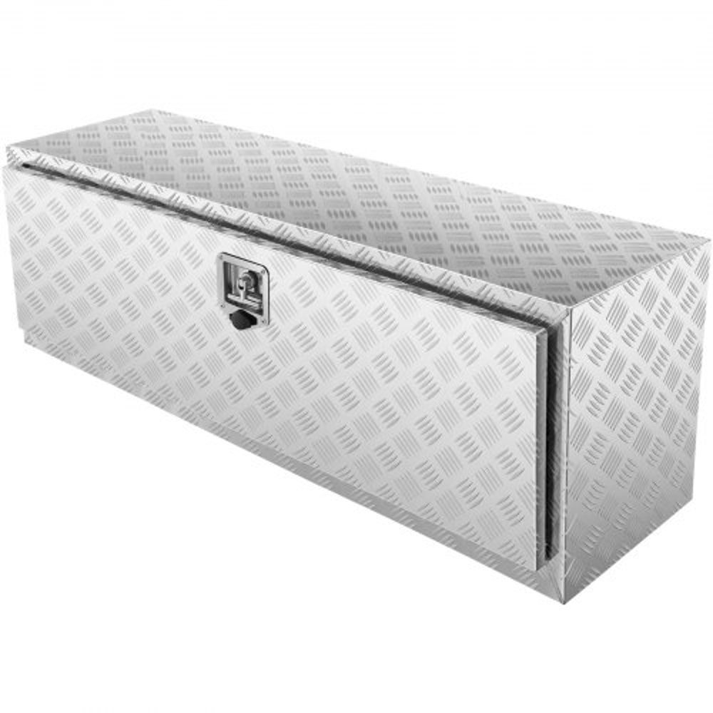 Premium Aluminum Underbody Truck Tool Box Waterproof Lockable Storage For Pickup Trailer 9