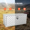 Underbody Truck Box HeavyDuty Aluminum Tool Box Waterproof Lockable Storage For Pickup Trailer 2