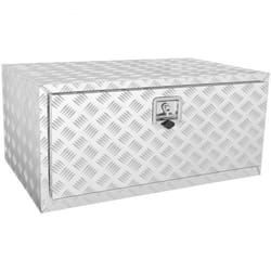 heavy duty aluminum underbody tool box waterproof lockable storage