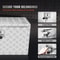 Heavy Duty Aluminum Underbody Truck Tool Box Waterproof Lockable Storage For Pickup Trailer Van 5