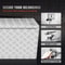 Heavy Duty Aluminum Underbody Truck Tool Box 60 Inch Waterproof Lockable Storage 5