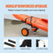 Heavy Duty Kayak Cart With Solid Tires Adjustable Canoe Trolley 3