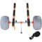 Heavy Duty Kayak Cart Foldable Canoe Trolley With Wheels Adjustable Carrier 7
