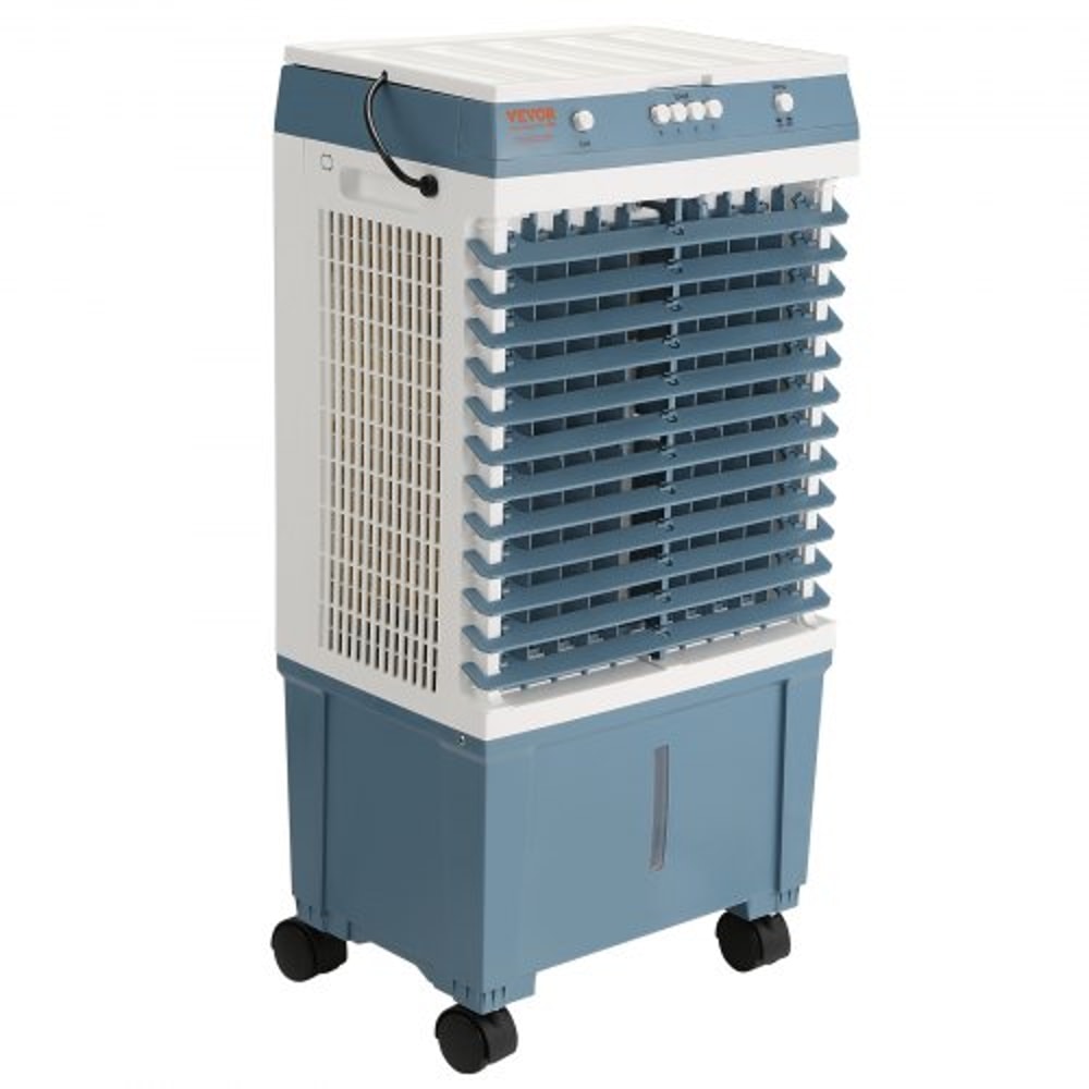Portable Evaporative Air Cooler With Oscillation Tank Speeds For Indoor Outdoor Cooling 8