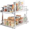 Pull Out Cabinet Organizer with Heavy Duty Slide Out Shelves for Kitchen Storage