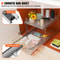 Pull Out Cabinet Organizer Heavy Duty Slide Out Shelves for Kitchen & Under Sink Storage