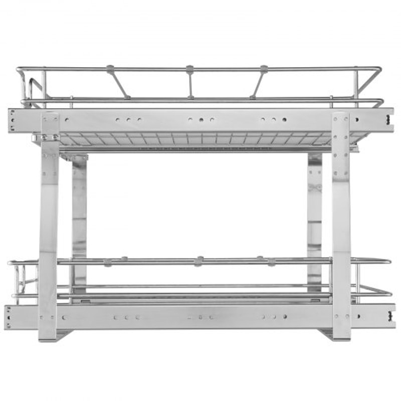 Pull Out Cabinet Organizer Heavy Duty Slide Out Shelves for Kitchen & Under Sink Storage