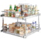 Pull Out Cabinet Organizer with Heavy Duty Slide Out Pantry Shelves for Kitchen Storage