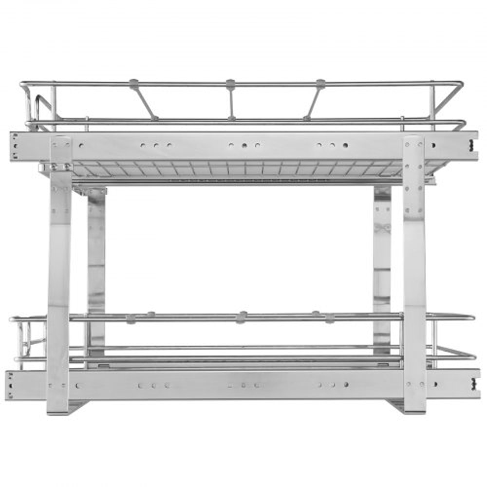 Pull Out Cabinet Organizer with Heavy Duty Slide Out Pantry Shelves for Kitchen Storage