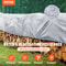 Heavy Duty Waterproof Tarp, Poly Cover with UV Protection & Reinforced Grommets
