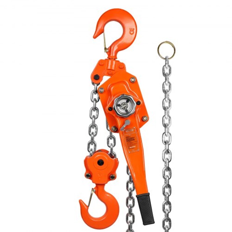 Lever Chain Hoist Heavy Duty Come Along With Chain Double Pawl Brake 0