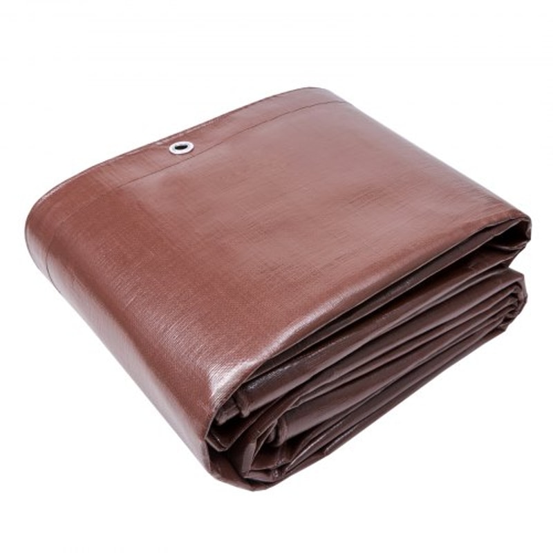 Heavy Duty Waterproof Tarp Thick UV Resistant Poly Cover With Reinforced Edges 9