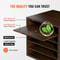 Compartment Wood Literature Organizer With Adjustable Shelves Desktop Mail Sorter For Office Class 1