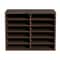Wood Literature Organizer With Adjustable Shelves Durable Office Classroom File Sorter 9