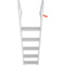 Removable Step Aluminum Dock Ladder with Non-Slip Wide Steps & High lb Capacity for Boats & Pools