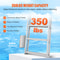 Retractable Aluminum Dock Ladder Step Adjustable Marine Boat Ladder High lb Capacity