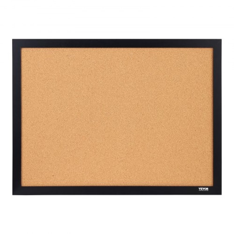 DoubleSided Cork Board Wall Vision Board With Push Pins For Office School Home 8