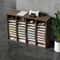 Wood Literature Organizer With Adjustable Shelves Large Office Mail Sorter Cabinet 6