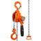 Heavy Duty Lever Chain Hoist Ton High Lbs Portable Come Along With Chain Dual Brake 8