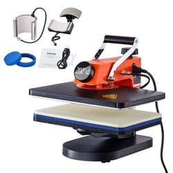 heat press machine swing away sublimation t shirt printing kit
